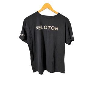 Peloton Century Club 100 Rides T-Shirt Black Tee Size Large C